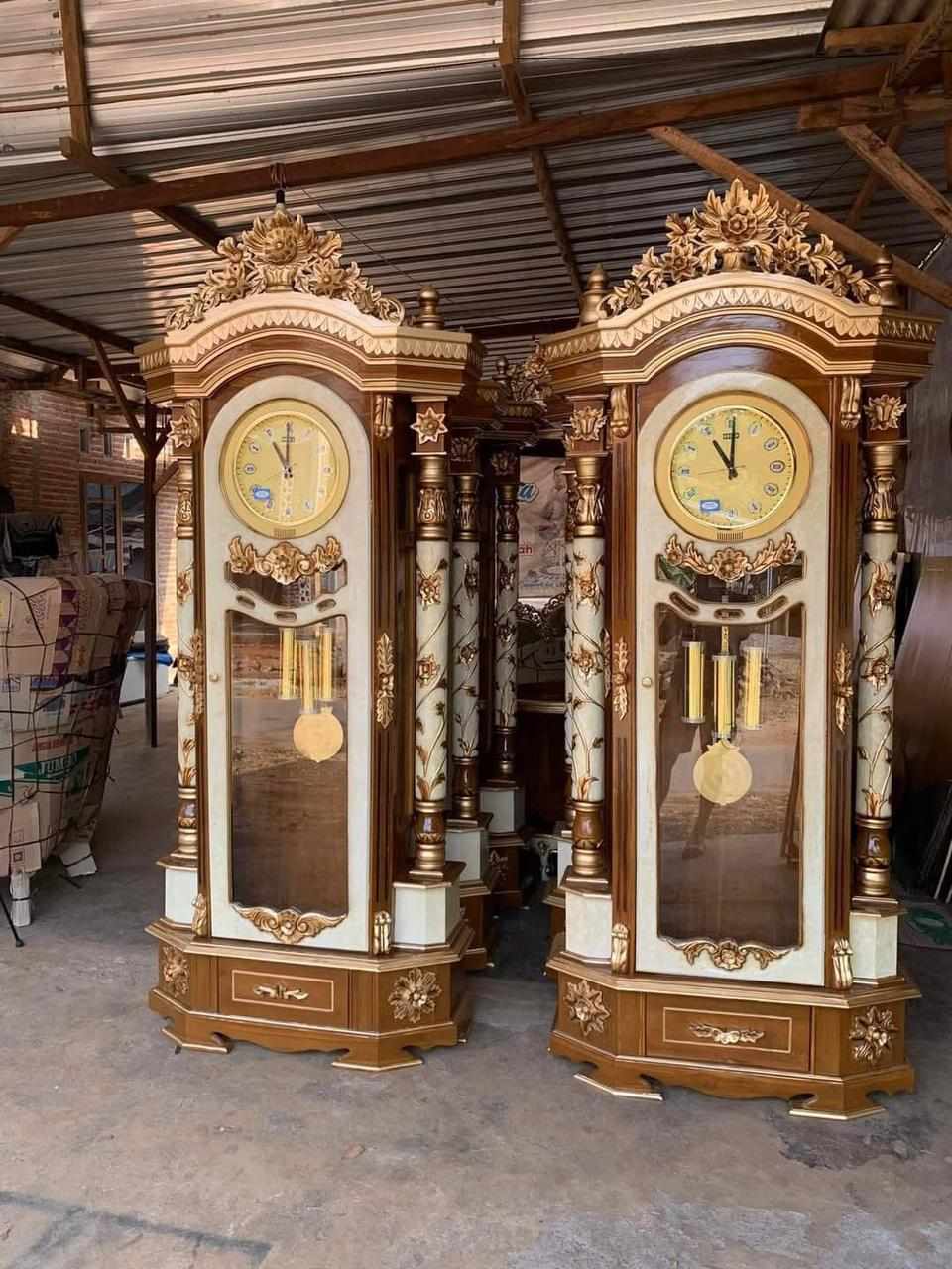 JANGAN LEWATKAN! Jam Jati Jepara Full Kayu – Otentik, Mewah, Harga Termurah! COD