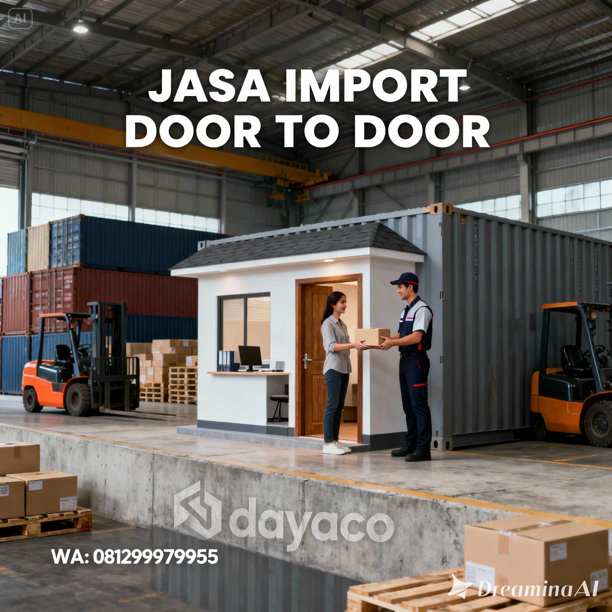 JASA IMPORT DOOR TO DOOR DARI ASIA DAN EROPA DENGAN TARIF TERMURAH
