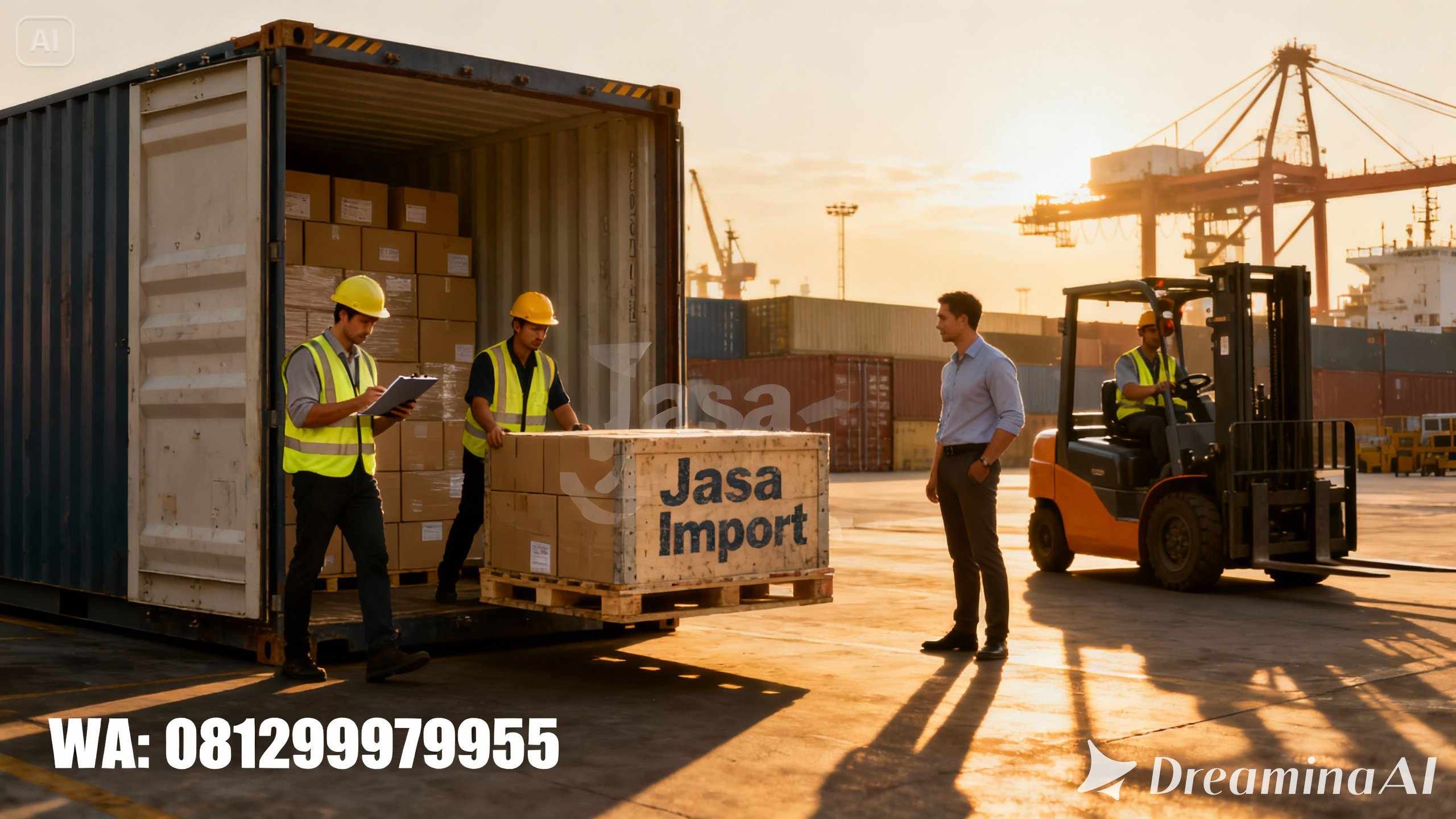 JASA IMPORT DOOR TO DOOR DARI ASIA DAN EROPA DENGAN TARIF TERMURAH
