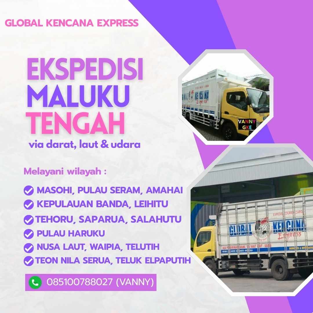 Jasa kirim barang Maluku