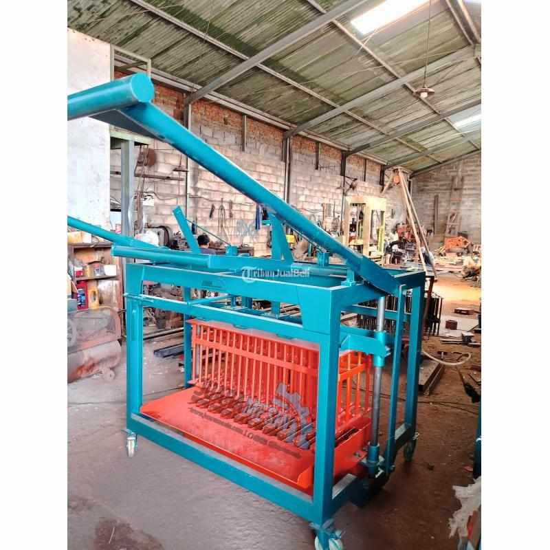 Mesin Cetak Batako Manual Kapasitas 10 Batako