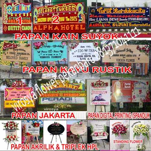 Papan Bunga Pekanbaru bisa antar cepat 081371041111