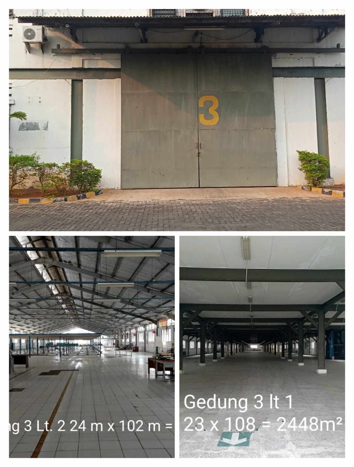 DIJUAL EX TANAH&BANGUNAN EX KANTOR DAN PABRIK SANDAL / SEPATU