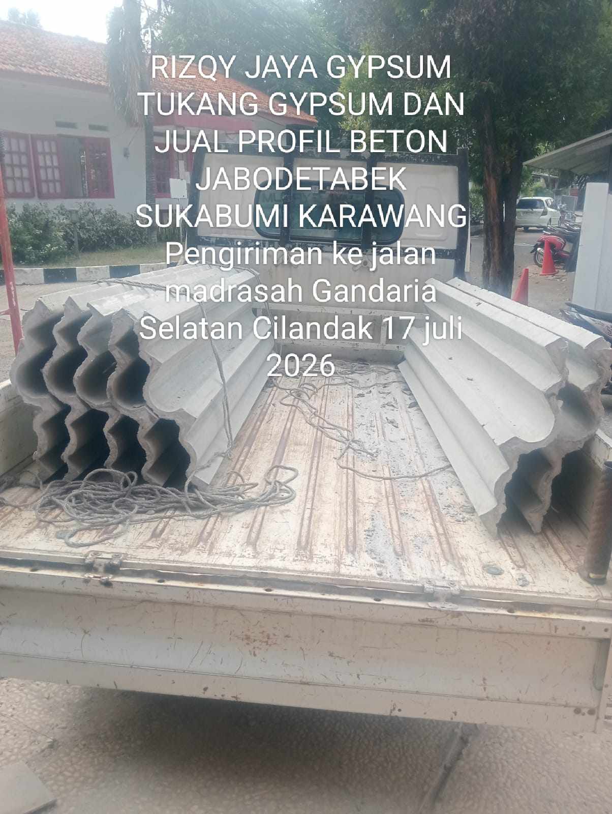 TUKANG GYPSUM DAN JUAL PROFIL BETON