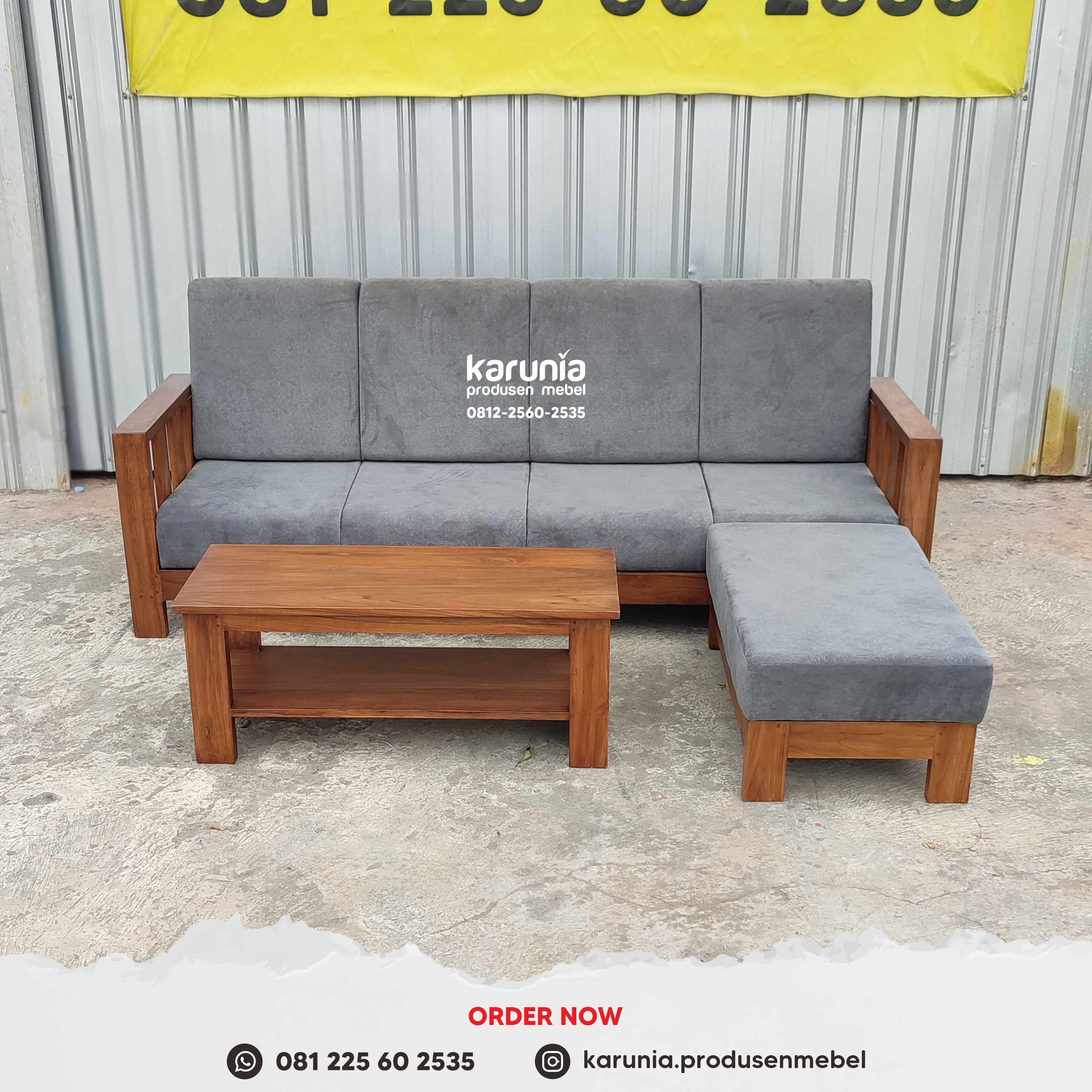 Jual Sofa Retro Scandinavian Jati Klaten Solo Jogja