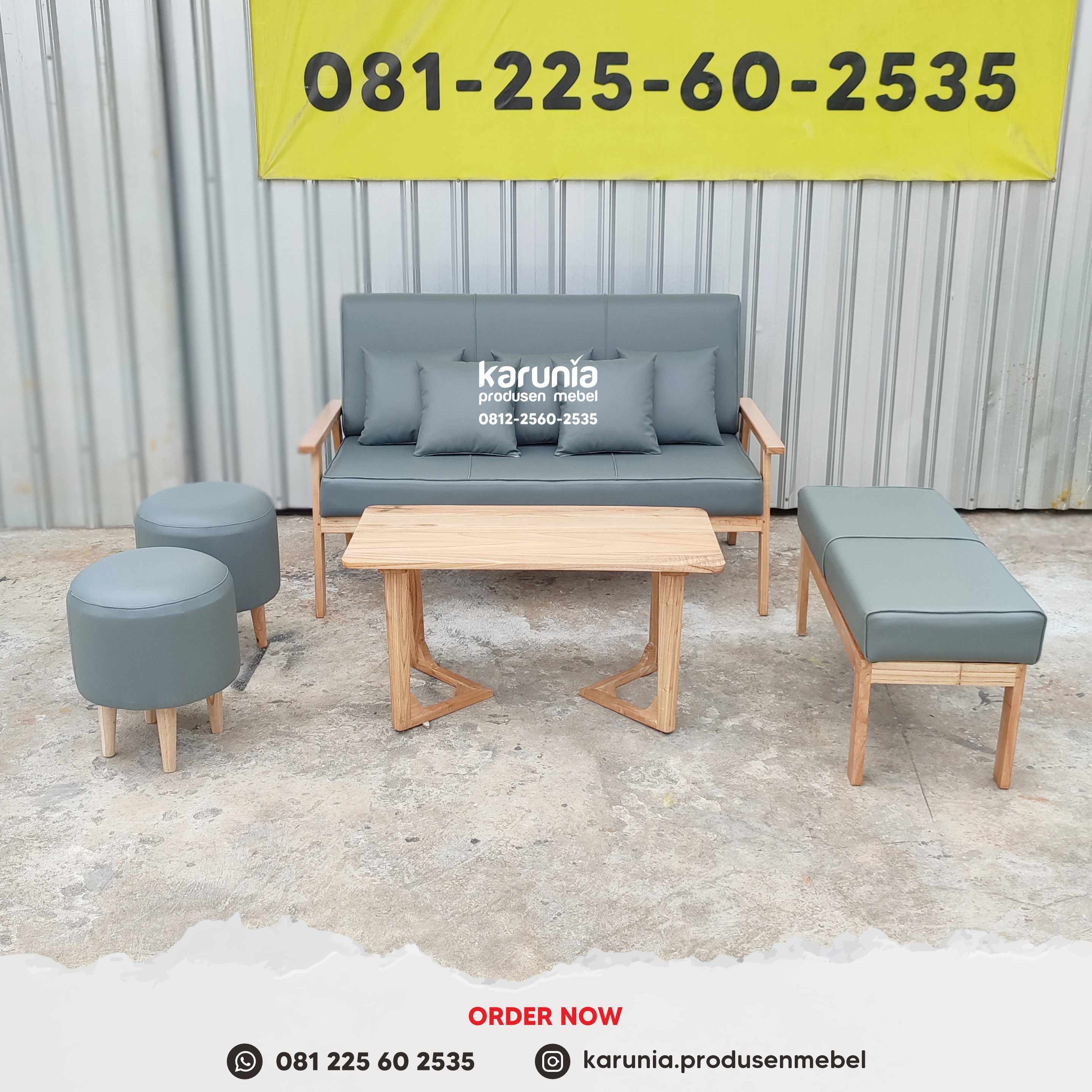 Jual Sofa Retro Scandinavian Jati Klaten Solo Jogja