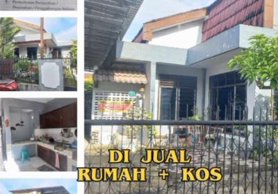 RUMAH DIJUAL + 5 KAMAR KOS