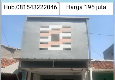 Jual Rumah 2 Lantai Tanah Sereal Kota Bogor Harga 195jt