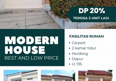 Dijual Rumah Modern