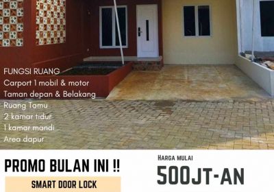 Investasi properti terbaik: rumah baru 2 kamar dekat sekolah dan transportasi