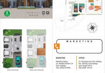 Rumah Strategis View Merbabu Tipe 36/66 Loji Cokro Estate Salatiga