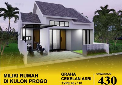 rumah di cekelan karangsari pengasih kulon progo dekat rsud wates