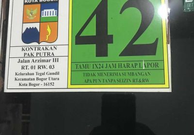 Dijual Kontrakan Lokasi Strategis di Jalan Arzimar 3