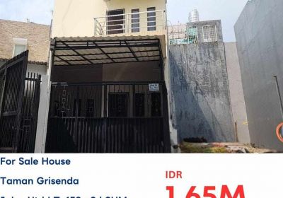 Dijual Rumah Grisenda SUPER MURAH di PIK, Jakarta Utara