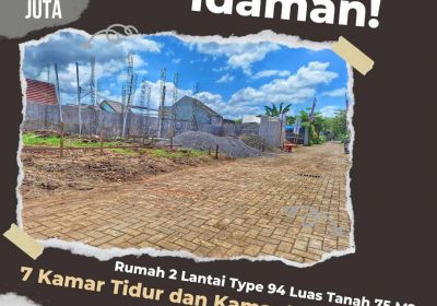 Rumah Kota Malang Lokasi Daerah Kampus Polinema Suhat